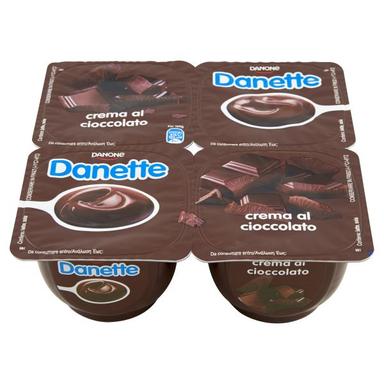 Budino danette al cioccolato 125x4 gr.500