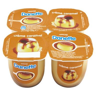 Budino danette creme caramel 125x4 gr.500