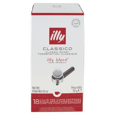 Cialde caffe' espresso illy classico 12x18 gr.131