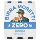 Birra moretti zero ml.330 x31